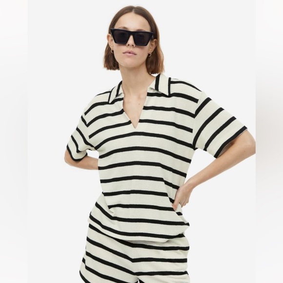 H&M Top with Collar - Picture 5 of 9